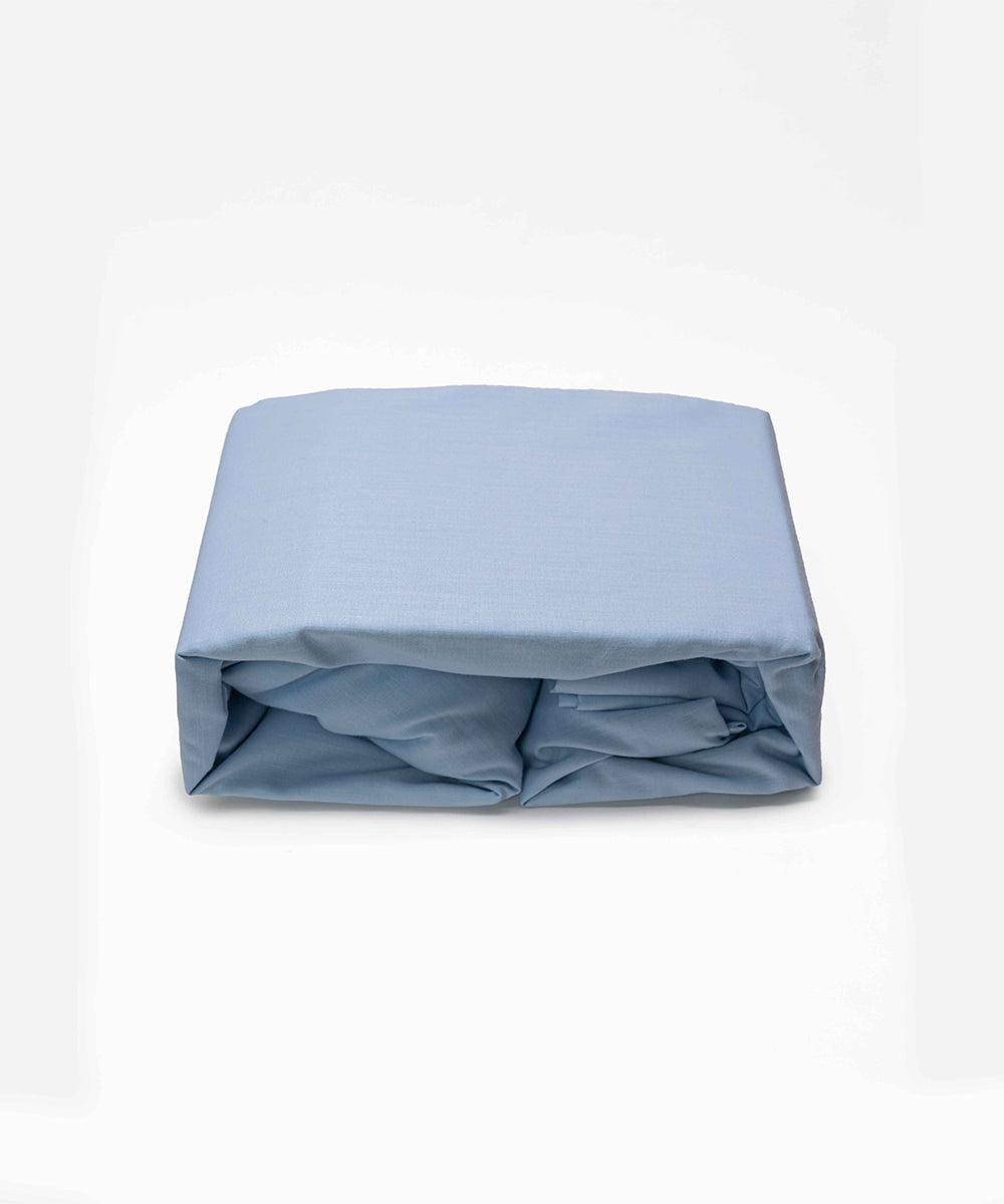 Plain Fitted  Bedsheet 300TC (1 Bedsheet + Pillowcases)