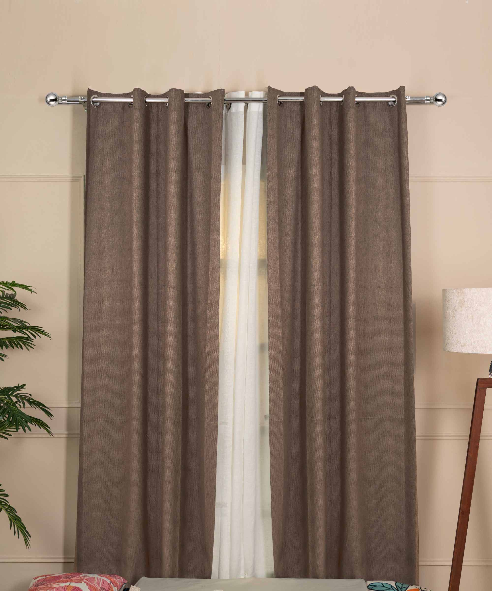 Plain Linen Curtains - Model Madrid